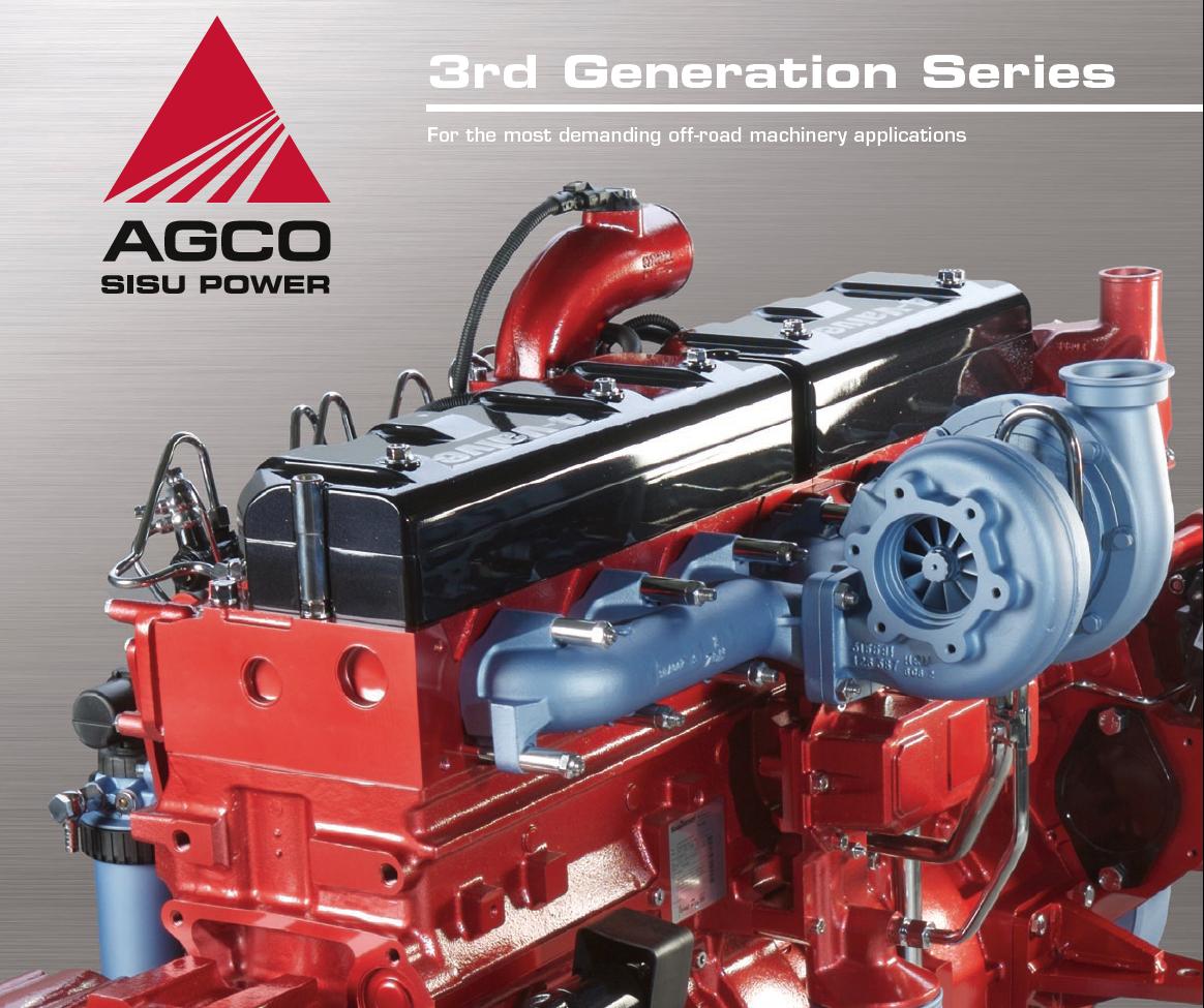 Agco Sisu Power dyzeliniai varikliai.