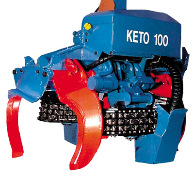 Keto 100 (galvutė miško kirtimo mašinai)